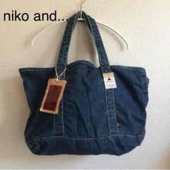 me☆me様専用＊新品未使用☆niko and...☆デニム☆バッグ☆ルートートのサムネイル