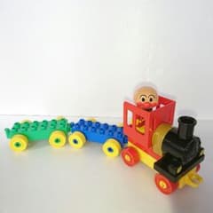 新品未使用 レゴデュプロ 機関車 アンパンマン号 列車 汽車 電車 トレインのサムネイル