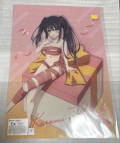 デート・ア・ライブ くじq プレゼント・フォー クリアポスター 時崎狂