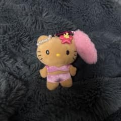 ハローキティ ぬいぐるみマスコット 日焼けのサムネイル