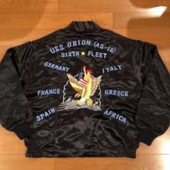 ビンテージ ミリタリー　ツアージャケット 70s レアのサムネイル