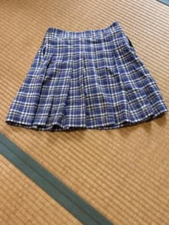 pom ponette junior チェック柄プリーツスカート 140のサムネイル