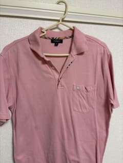 BURBERRY ピンク ポロシャツ Mサイズのサムネイル