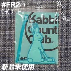 【沖縄限定】#FR2 GOLF ウサギ ゴルフ　ネームプレート ターコイズ FR2 GOLF 沖縄限定ネームタグ シリコン ターコイズブルー - メルカリ