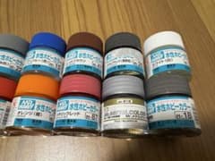 Mr.HOBBY 水性ホビーカラー 塗料 まとめ売り(18本)のサムネイル