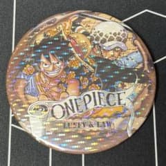 ワンピース コレクション缶バッジ 第4弾 ルフィ トラファルガー・ローのサムネイル