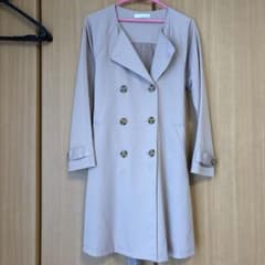 prose verse トレンチコート ピンクベージュのサムネイル