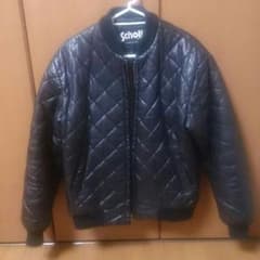 専用 Schott ショット レザーダウンジャケットのサムネイル