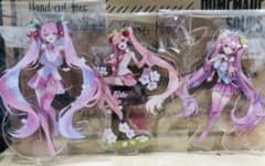 桜ミク アクリルスタンド 3個セットのサムネイル