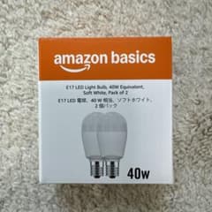 LED電球 40W相当 2個パックのサムネイル