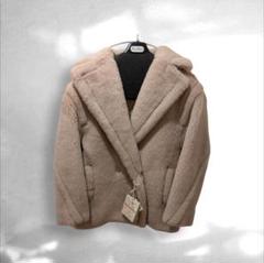 新品タグ付きMax Mara CUBA スペシャルエディション テディベア Max Mara - Max Mara cuba テディベアショートコート 新品タグ