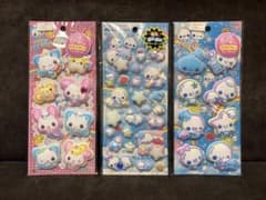【正規品】 もーっともっちりシール ぷくぷくあわわちゃん　ハッピーマーチ　蓄光のサムネイル