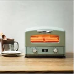 【SK3003様専用】新品未使用　アラジン　トースター　グリーン　2枚焼きのサムネイル