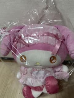 サンリオ マイメロディ ぬいぐるみ フリルドレス ピンクのサムネイル
