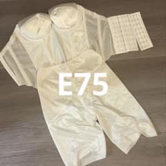 【結婚式前撮りに✨】ブライダルインナー4点セット E75ビスチェガードル拡張付きのサムネイル
