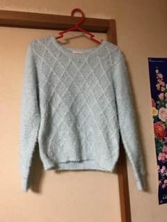 水色パールニットのサムネイル