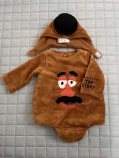 Potato Head cosplay romper costume for Halloween