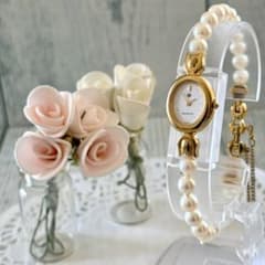 希少】MIKIMOTO ミキモト 腕時計 パール シェル レディース - メルカリ