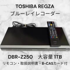 極美・大容量】東芝 REGZA ブルーレイレコーダー DBR-Z250 1TB - メルカリ