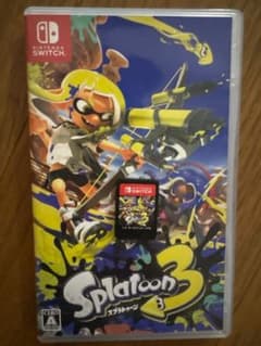 Nintendo Switch Splatoon 3 ソフトのサムネイル