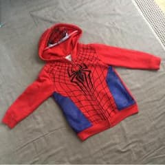 スパイダーマン パーカー サイズ7(110~120くらい)のサムネイル