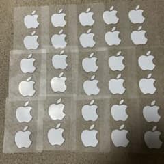 Appleロゴ ステッカー 15枚セット　りんご30個のサムネイル