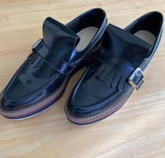 ＊値下げしました　ZARA WOMAN ローファー 黒のサムネイル