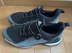  BOOST スパイクレス シューズBoa 黒 26cm adidas BOOST スパイクレス シューズBoa 黒 26cm - メルカリ