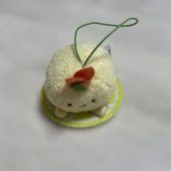 スライスレモン＆オレンジちびマスコット　えびふらいのしっぽ　ぬいぐるみマスコット