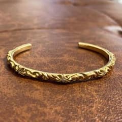 【正規品】CHROME HEARTS クロムハーツ 22k SBTバングル 5Pのサムネイル