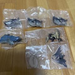 이치 반 쿠지 몬스터 헌터 D상 헤드 마그넷 4 개 세트 + 덤