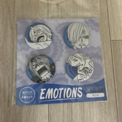 ONE PIECE サンジ 缶バッジ 4個セットのサムネイル