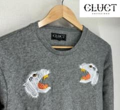 cluct クラフト ニット セーター カットソー スカジャン - メルカリ