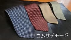 【４本セット】ネクタイCOMME CA DU MOOE  コムサデモードのサムネイル