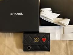 シャネルミニ財布トランプ♥️♠️美品のサムネイル