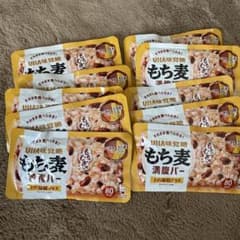 UHA味覚糖　もち麦満腹バー10個のサムネイル