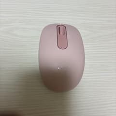 로지텍 무선 마우스 본체 핑크
