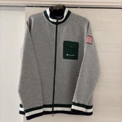 値下げ不可　Champion パーカー　グレー　メンズのサムネイル