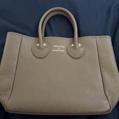 YOUNG & OLSEN トートバッグ レザー ベージュ美品❤️ - メルカリ