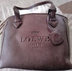 LOEWE ブラウンレザー ハンドバッグのサムネイル