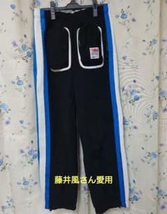 H*E様 藤井風さん愛用アンダーカバー×ナイキトラックパンツSブラックのサムネイル