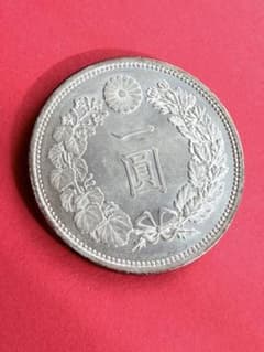 銀*彩様 新一圓銀貨 明治13年 - メルカリ