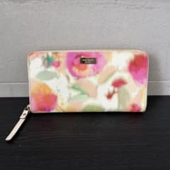 kate spade NEW YORK 長財布 花柄 ラウンドファスナーのサムネイル
