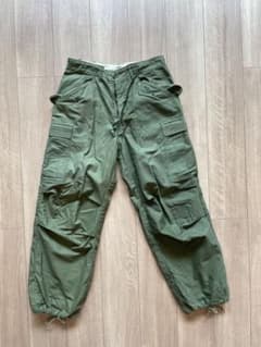 ビンテージM65カーゴパンツ オリーブグリーン Sサイズのサムネイル