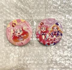 わんぷり LIVE 缶バッジ 2個セット ワンダフル フレンディ プリキュア