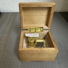 B6207이 되는 토토로 목제 오르골 태엽식 수회 나무 상자 지브리