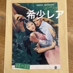 【希少】オードリーヘップバーン ◆映画パンフレット 『緑の館』 希少】オードリーヘップバーン ◇映画パンフレット 『緑の館』 - メルカリ