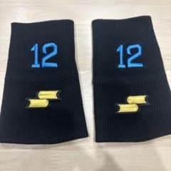 SSK　野球用　リストバンド ブラックのサムネイル