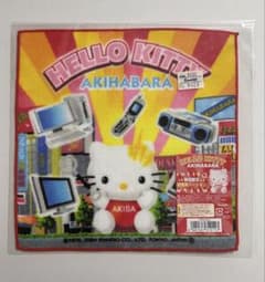 ハローキティ⭐️2004年製⭐️レア⭐️秋葉原⭐️東京⭐️プチタオル