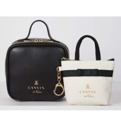 [신품·미사용]LANVIN en Bleu 파우치 세트(잡지 부록)